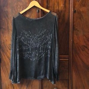 Kimchi blue sheer top